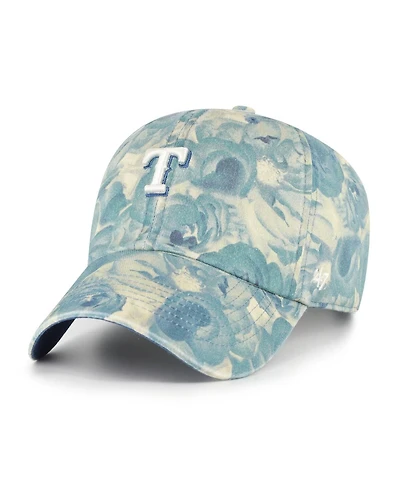 '47 Brand Women's Blue Texas Rangers Gardenia Clean Up Adjustable Hat