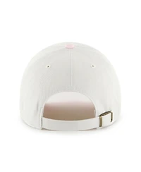 '47 Brand Women's White/Pink New York Mets Gelato Two-Tone Clean Up Adjustable Hat