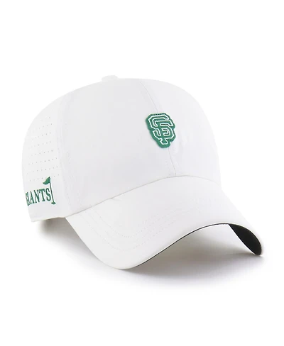 '47 Brand Men's White San Francisco Giants Elevated Greens Clean Up Adjustable Hat