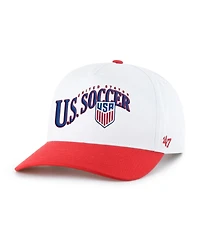 '47 Brand Men's White/Red Usmnt Wave Hitch Adjustable Hat