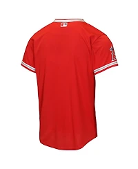 Nike Big Boys and Girls Red Los Angeles Angels Alternate Stadium Jersey