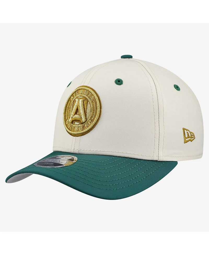 New Era Big Boys and Girls Cream Atlanta United Fc Jersey Hook 9SEVENTY Adjustable Hat