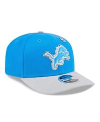 New Era Men's Blue/Silver Detroit Lions 2026 Nfl Draft 9SEVENTY Adjustable Hat
