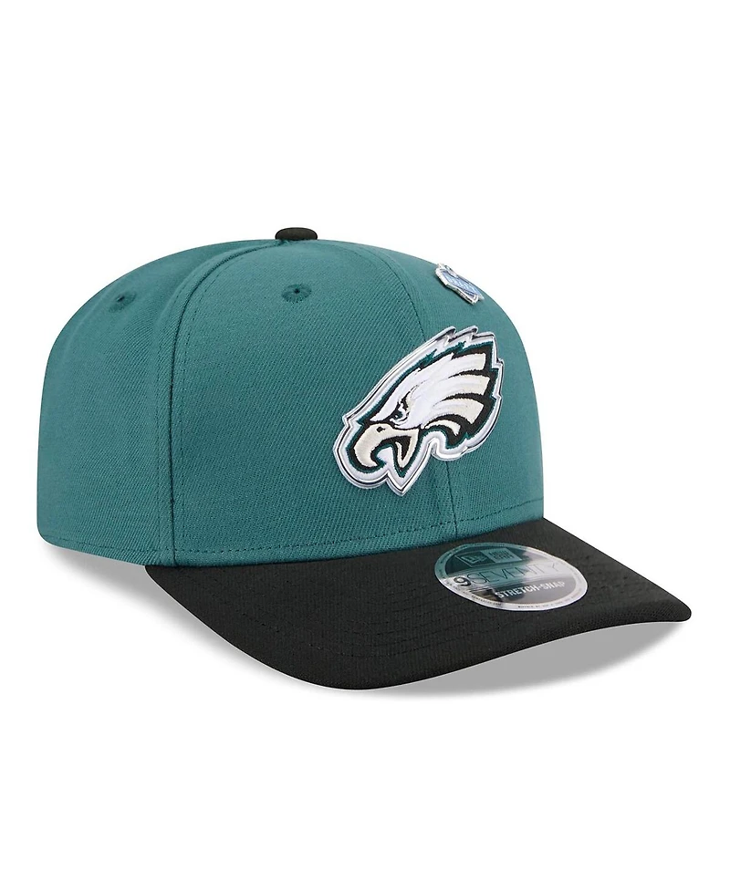 New Era Men's Midnight Green/Black Philadelphia Eagles 2026 Nfl Draft 9SEVENTY Adjustable Hat