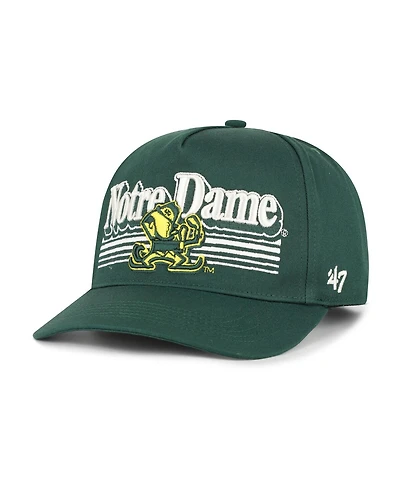 '47 Brand Men's Green Notre Dame Fighting Irish Script Fade Hitch Adjustable Hat