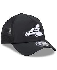New Era Men's Black Chicago White Sox 2026 Batting Practice Alternate Apex 9FORTY Adjustable Hat