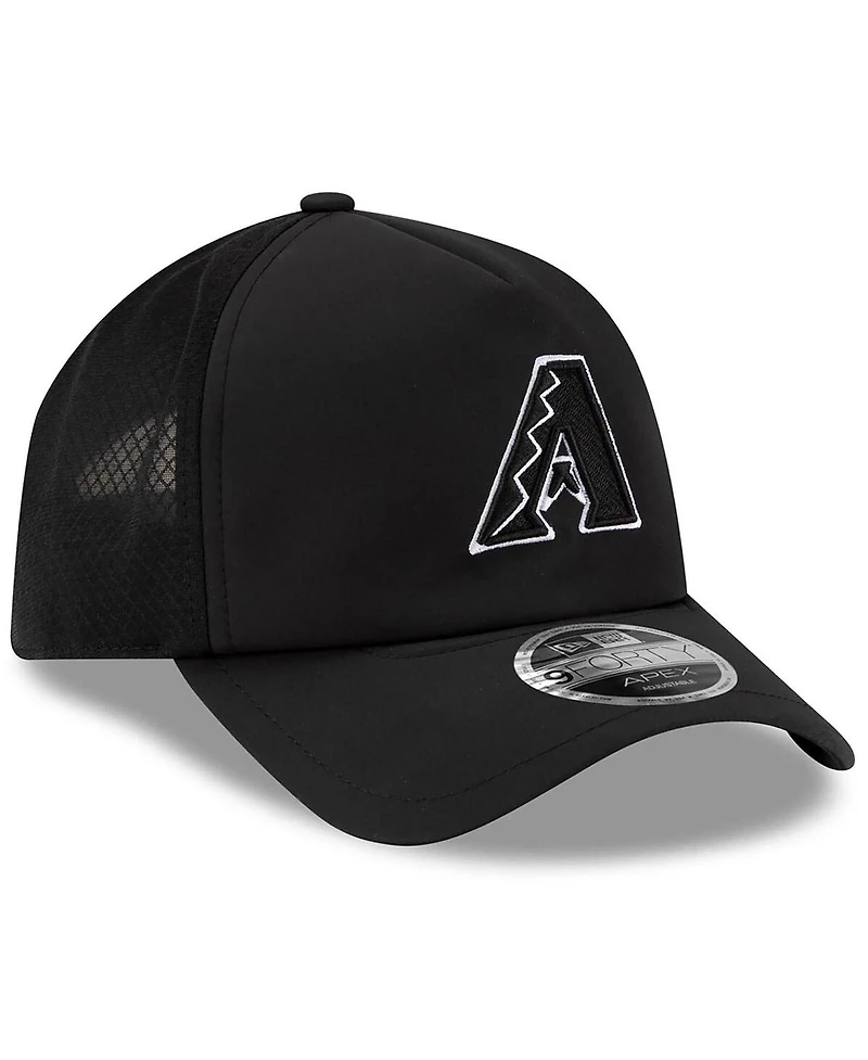 New Era Men's Arizona Diamondbacks 2026 Batting Practice Apex 9FORTY Adjustable Trucker Hat