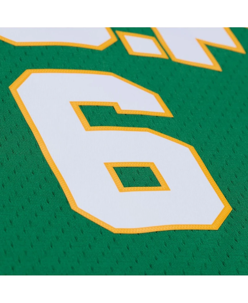 Mitchell & Ness Men's Bill Russell Green San Francisco Dons 1955/56 Swingman Jersey