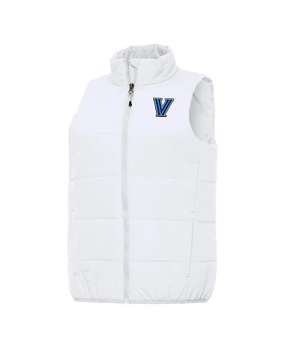 Antigua Women's White Villanova Wildcats Experience Full-Zip Vest