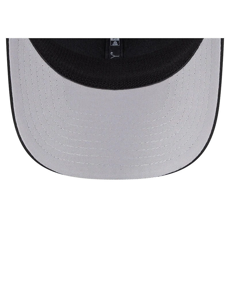 New Era Men's Black Charlotte Fc Jersey Hook 9SEVENTY Adjustable Hat