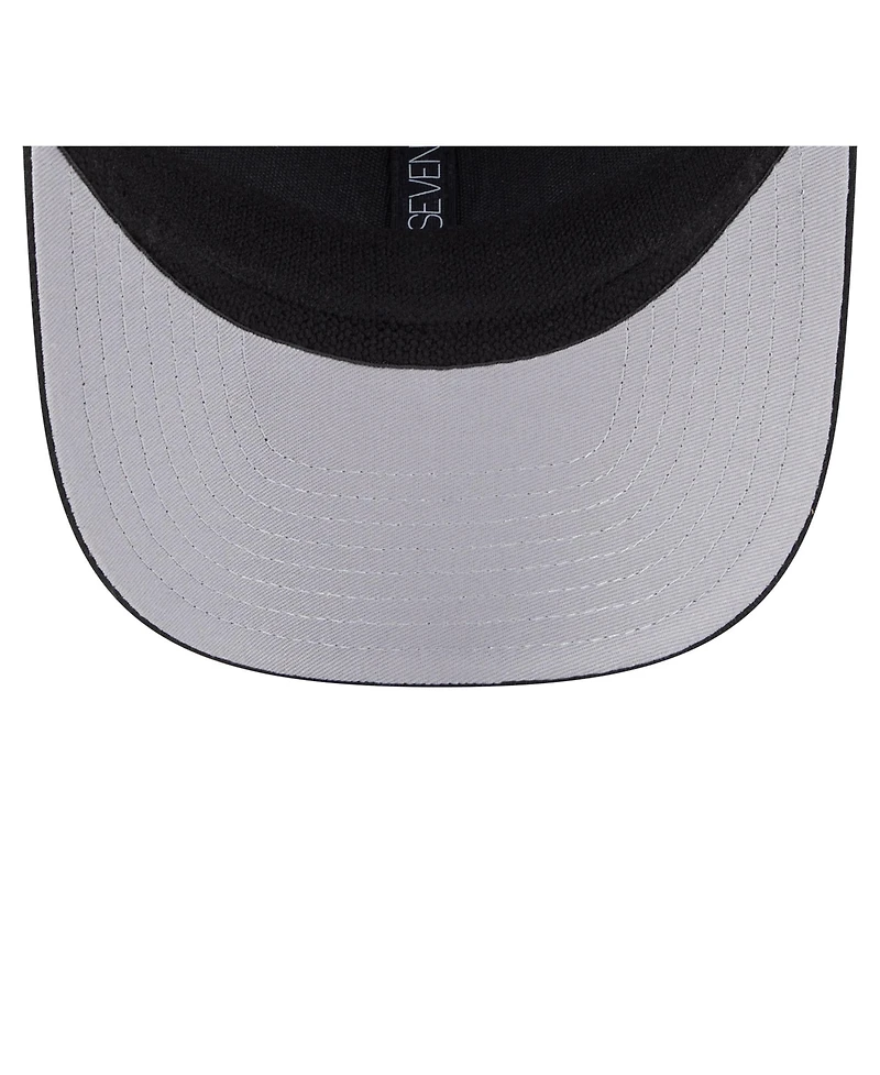 New Era Men's Black Inter Miami Cf Jersey Hook 9SEVENTY Adjustable Hat