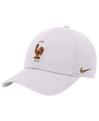 Nike Men's White France National Team Club Adjustable Hat