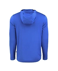 Cutter & Buck Men's Blue Saint Louis Billikens Coastline Epic Comfort Eco Long Sleeve Hoodie T-Shirt
