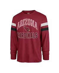 47 Brand Men's Cardinal Arizona Cardinals Irving Long Sleeve T-Shirt