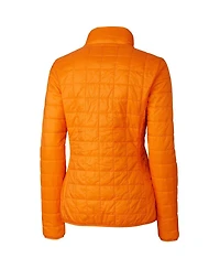 Cutter & Buck Women's Orange San Francisco Giants Rainier PrimaLoft Eco Full-Zip Puffer Jacket