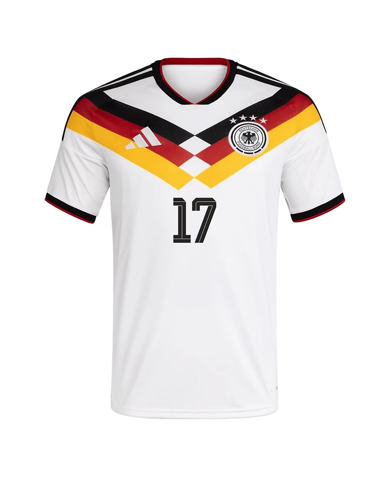 Adidas Men's Florian Wirtz White Germany National Team 2026 Home Replica Jersey