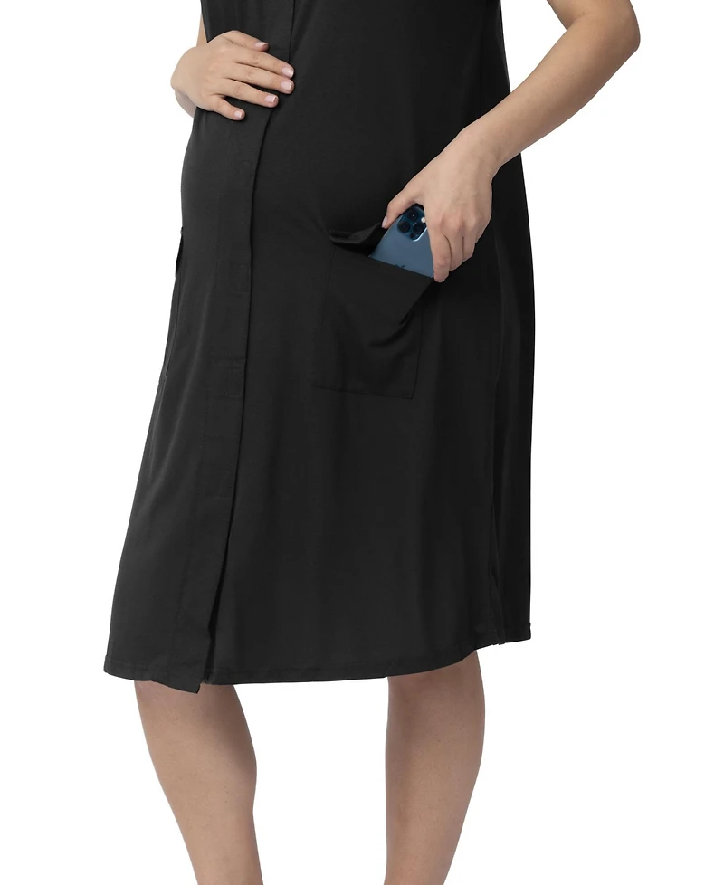 Kindred Bravely Maternity Universal Labor, Delivery & Nursing Gown