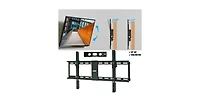 Unho Low Profile Tilt Tv Wall Mount for 32-85 Inch TVs, 132lbs Capacity,Max Vesa 800x400mm