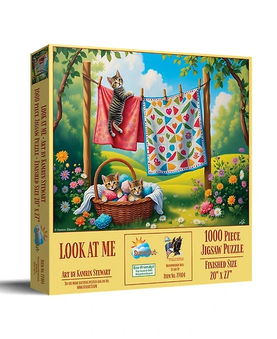 SunsOut Look at Me 1000 Piece Jigsaw Puzzle for Adults