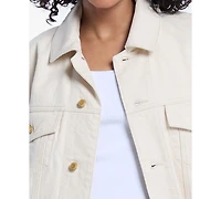 Michael Kors Women's Oversized Denim Coat