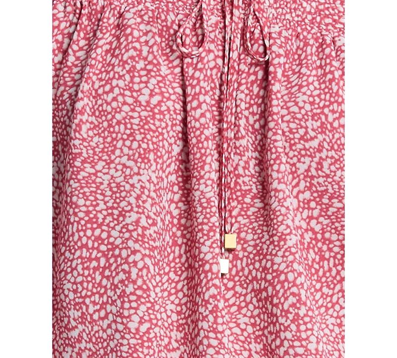 Michael Kors Women's Off-The-Shoulder Printed Top