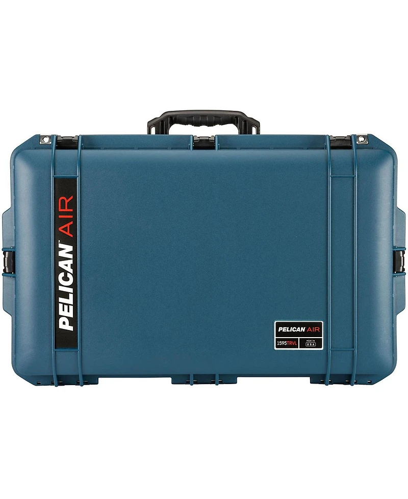 Pelican 1595TRVL Wheeled Waterproof Air Travel Case with Lid Organizer and Packing Cubes