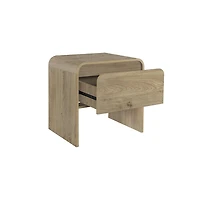New Classic Furniture Mara 15.75 in. Rectangular Wood End Table