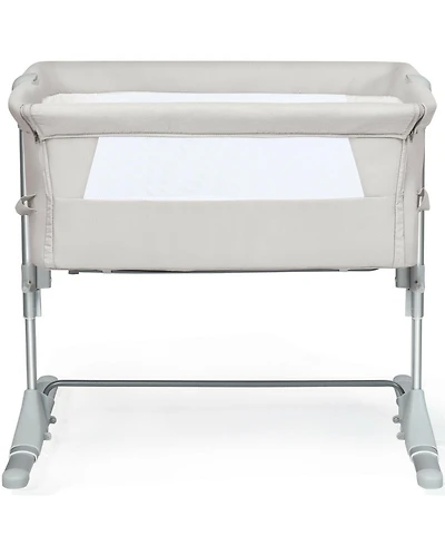 Gouun Baby 4-Height Travel Bedside Bassinet with Breathable Mesh and Carry Bag