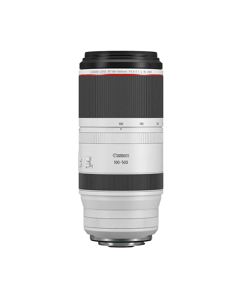 Canon Rf 100-500mm f/4.5-7.1 L Is Usm Lens, Bundle with 77mm Filter Kit, Lens Cap Tether, Lens Cleaner and Cleaning Kit