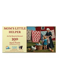 SunsOut Moms Little Helper 300 piece Jigsaw Puzzle for Adults