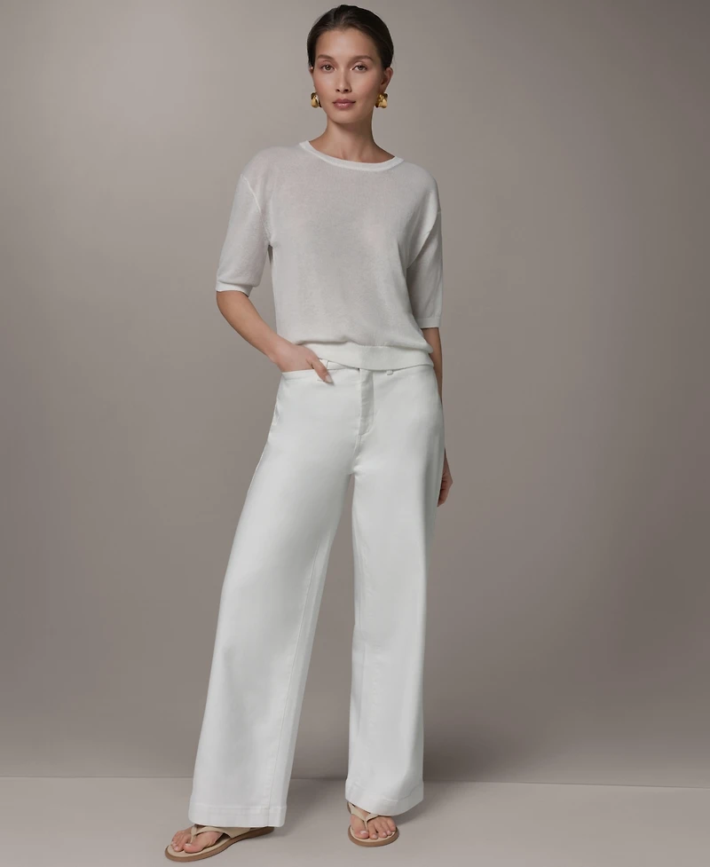 Donna Karan Weekend Women's Pull-On Crewneck Sweater