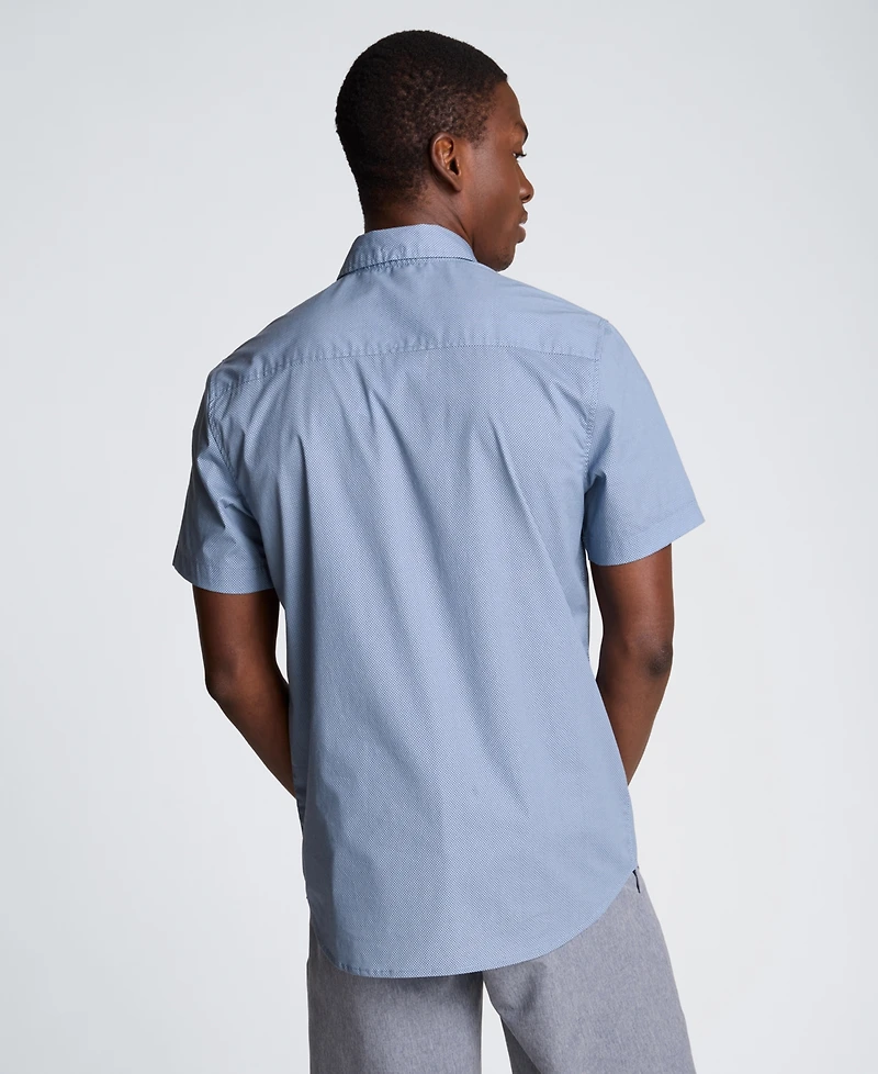 Kenneth Cole Men's Short-Sleeve Classic-Fit Shirt