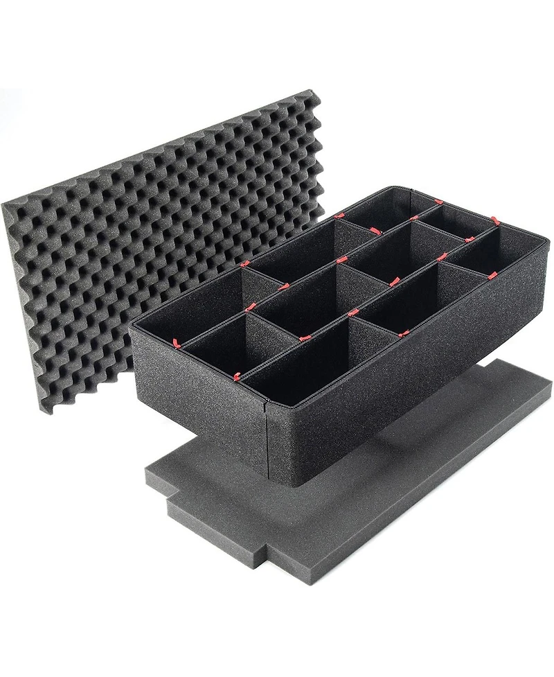 Pelican 1610 Watertight Hard Case with Cubed Foam and Wheels