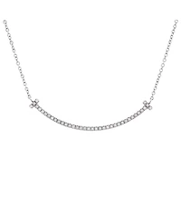Pre-Owned Tiffany & Co. T Smile Pendant Necklace