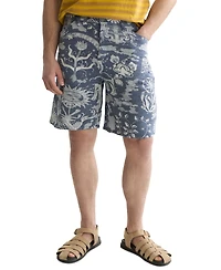 Scotch & Soda Men's Delfts Blauw Jacquard Shorts