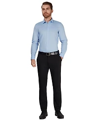 Penguin Men's Slim-Fit Collared Oxford Dress Shirt