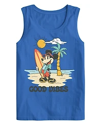 Hybrid Apparel Men's Good Vibes Round Neck Graphic T-Shirt
