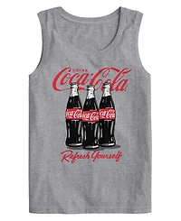 Hybrid Apparel Men's Refresh Yourself Graphic Round Neck T-Shirt