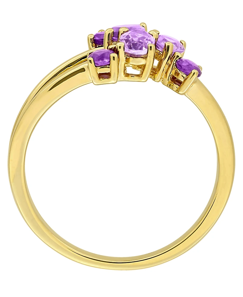 Macy's Blue Topaz (5/8 ct. t.w.) Ring Sterling Silver (Also Available Amethyst)