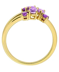 Macy's Blue Topaz (5/8 ct. t.w.) Ring Sterling Silver (Also Available Amethyst)