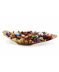 Classic Touch Hammered Wavy Platter, 19.75"