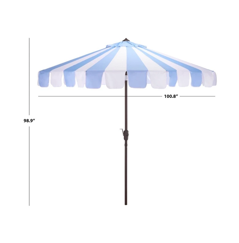 Augusta Home Mezze 9 Ft Crank Umbrella