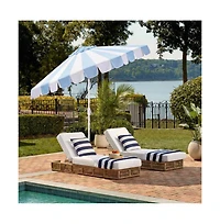 Augusta Home Mezze 9 Ft Crank Umbrella