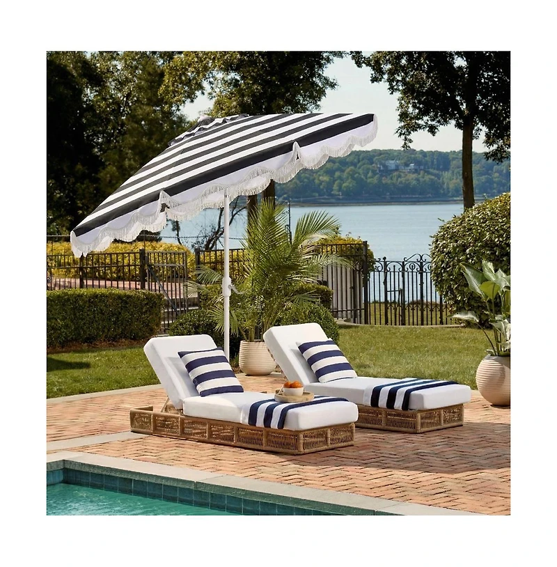 Augusta Home Lucerna 9 Ft Crank Umbrella