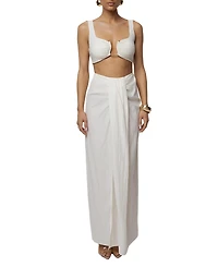 Jluxlabel Women's Flowing Elegance Maxi Skirt