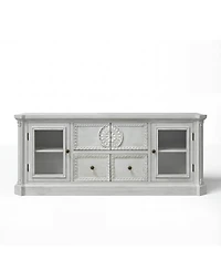 Homsee Solid Wood Sideboard , Full Assembled , Created for Macy's