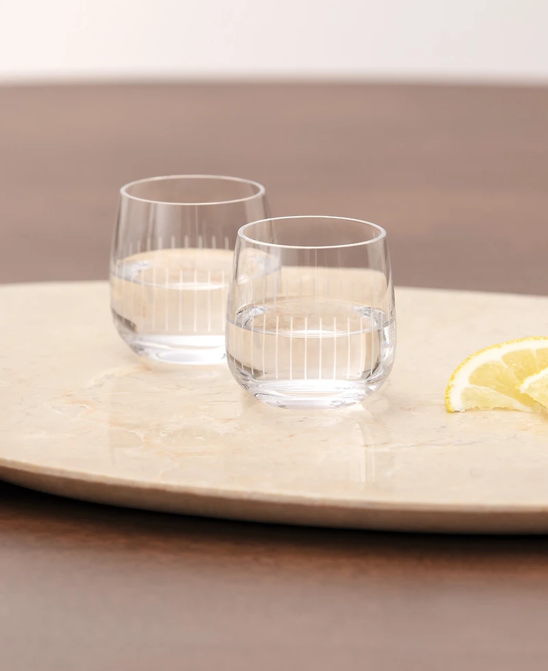 Villeroy & Boch Afina Crystal Shot Glasses, Set of 4
