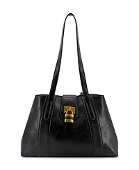 Like Dreams Fiora Signature Lock Medium Satchel Handbag