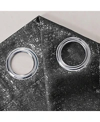 Dainty Home Artistic Blackout Window Panel Pair, 76" x 84"