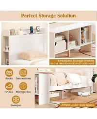 Slickblue Bed Frame with Led Lights